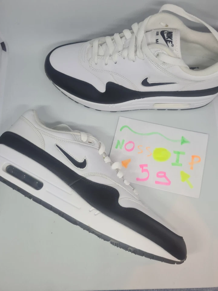 Nike Air Max 1 Premium Sc Jewel Noir Taille 44 Eu 918354-100 - Photo 3/4