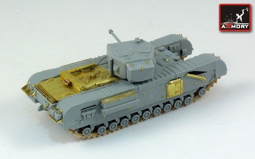 Churchill Mk.III/IV detailing set scale model Armory Models AR pe7244 Scale 1:72 - Picture 8 of 24
