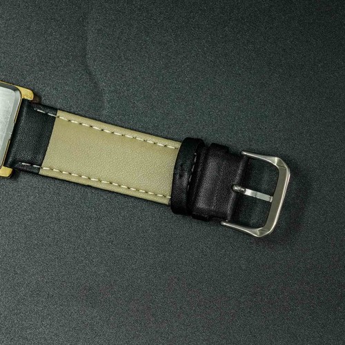 Vintage 1988 SEIKO Chariot 7820-5340 Brown Dial New BATT Square Tank Shape Men - Picture 18 of 18