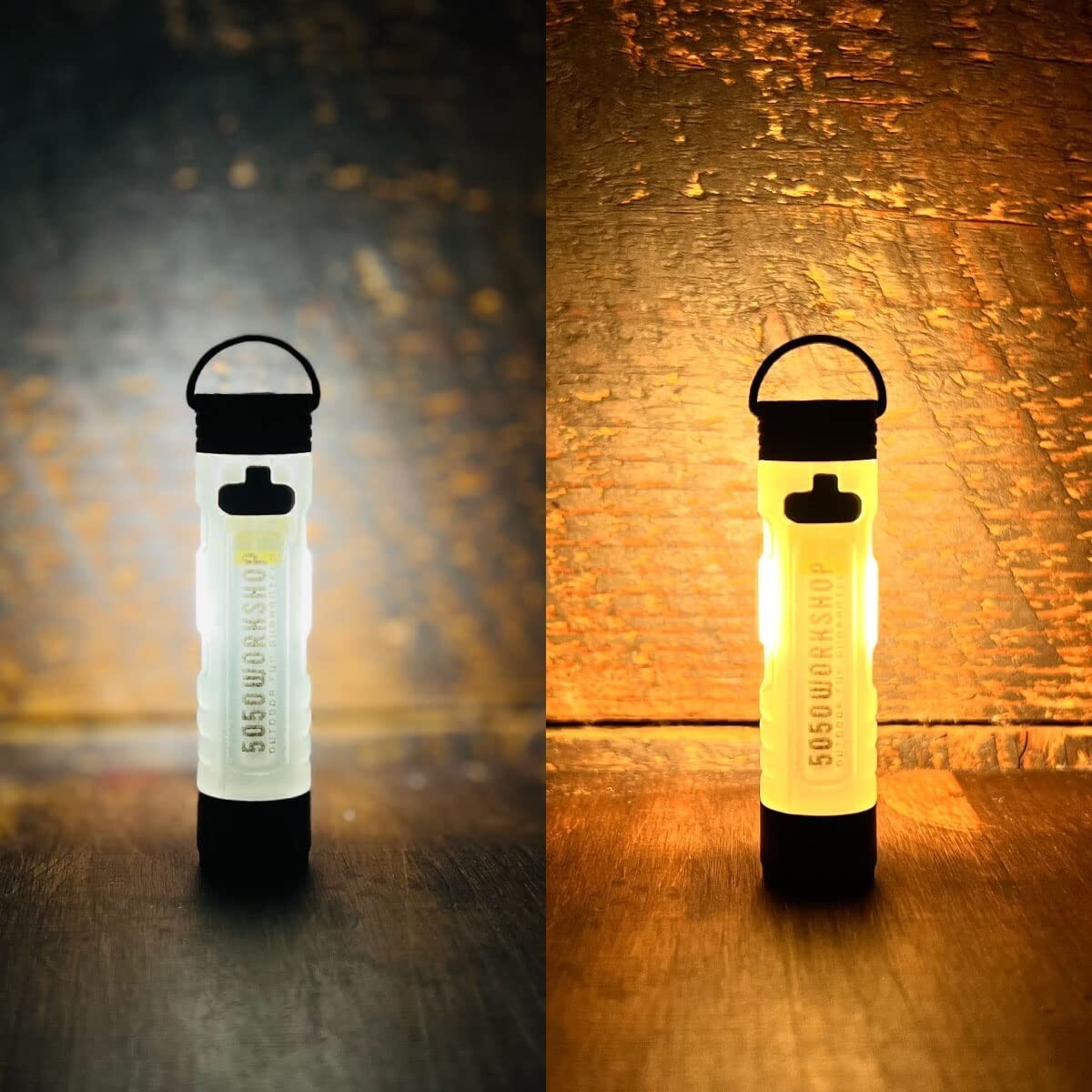 5050 Workshop 2Way Torch and Lantern LED Micro Light Rechargeable