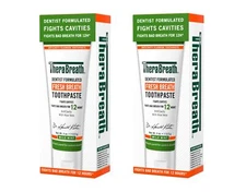 2 Pack - TheraBreath Fresh Breath Toothpaste, 4 oz