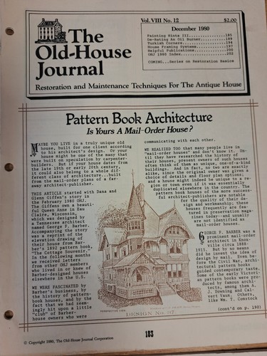 Vtg The Old House Journal 1980-81 Lot of 7 Issues OHJ Magazine Improvement. - Imagen 4 de 8