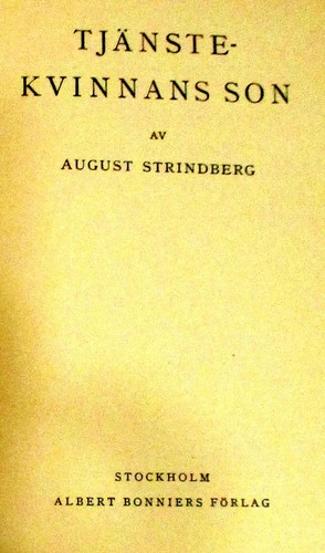Tjanste Kvinnans Son "Coming of Age" by August Strindberg Swedish 1952 H/C - 第 5/9 張圖片