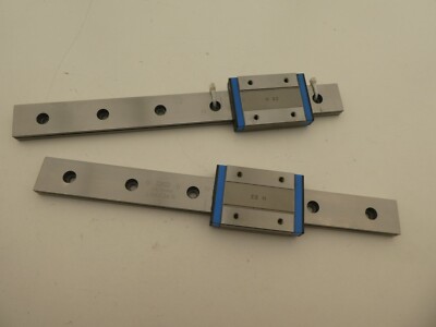 IKO 2xLinearschiene / LWLF24B / 240mm Lang mit Laufwagen (24-10-8-8)