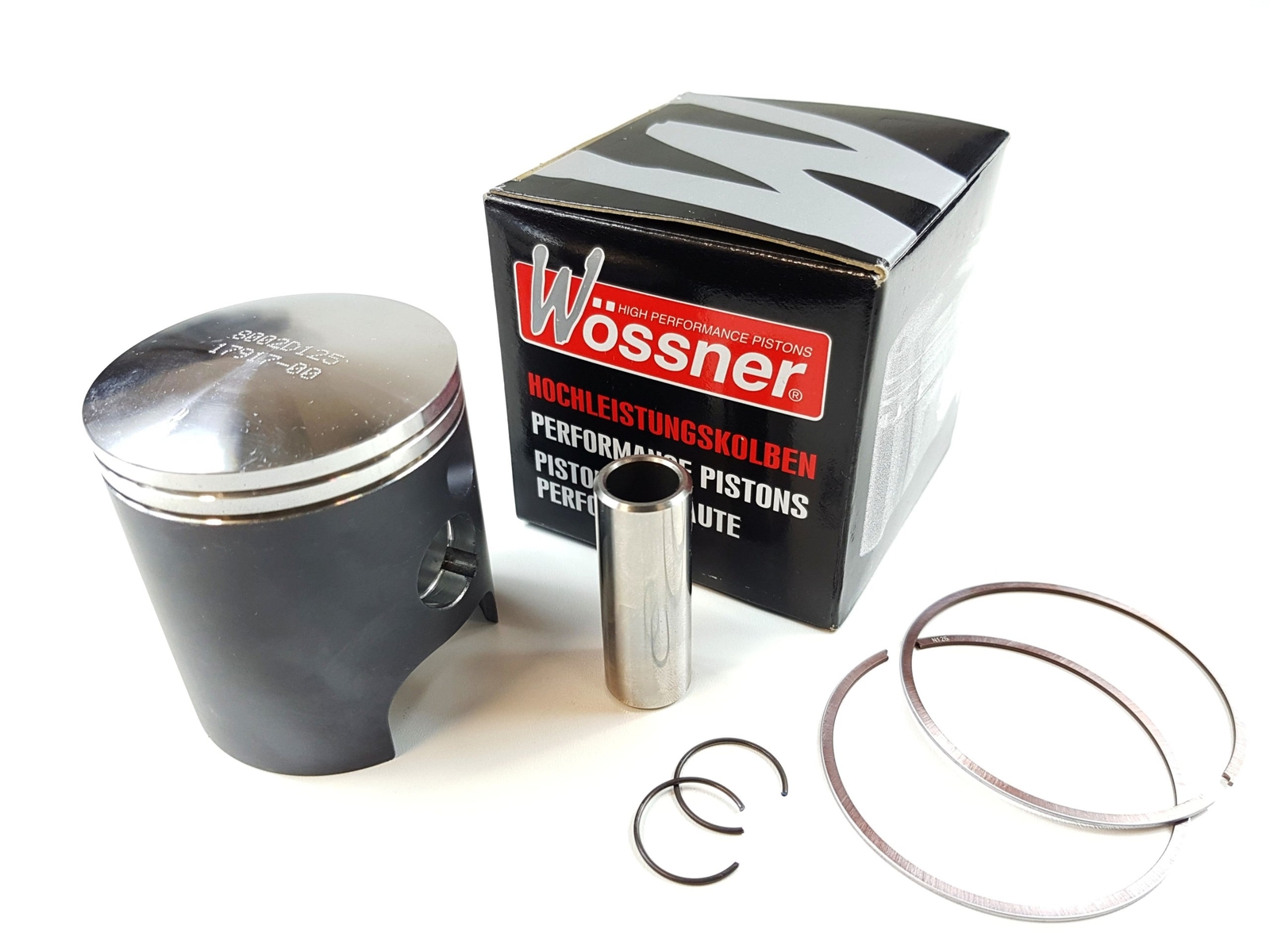 Piston moto 2T Kawasaki KX 125 56,94 mm pour cylindre réalésé +1.00mm