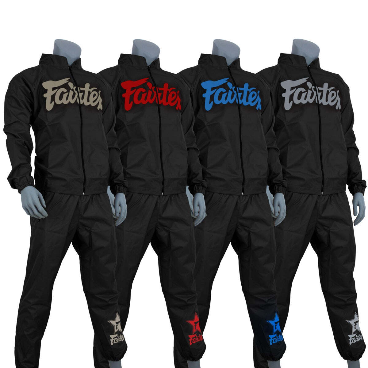 Fairtex Vinyl Sweat Suit VS3 Sauna Set Boxing Muay Thai MMA S M L