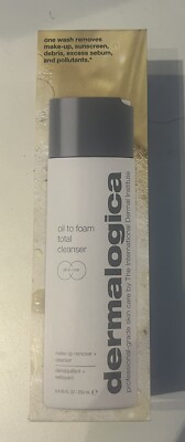 Dermalogica Oil to Foam Total Cleanser 8.4oz/250ml NEW IN BOX