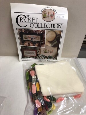 The Cricket Collection #171 V - GREEN THUMB  WITH THREAD AND CLOTH KIT  NEW VTG