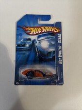 Hot Wheels Stars (2001) Orange & Blue Die-Cas...