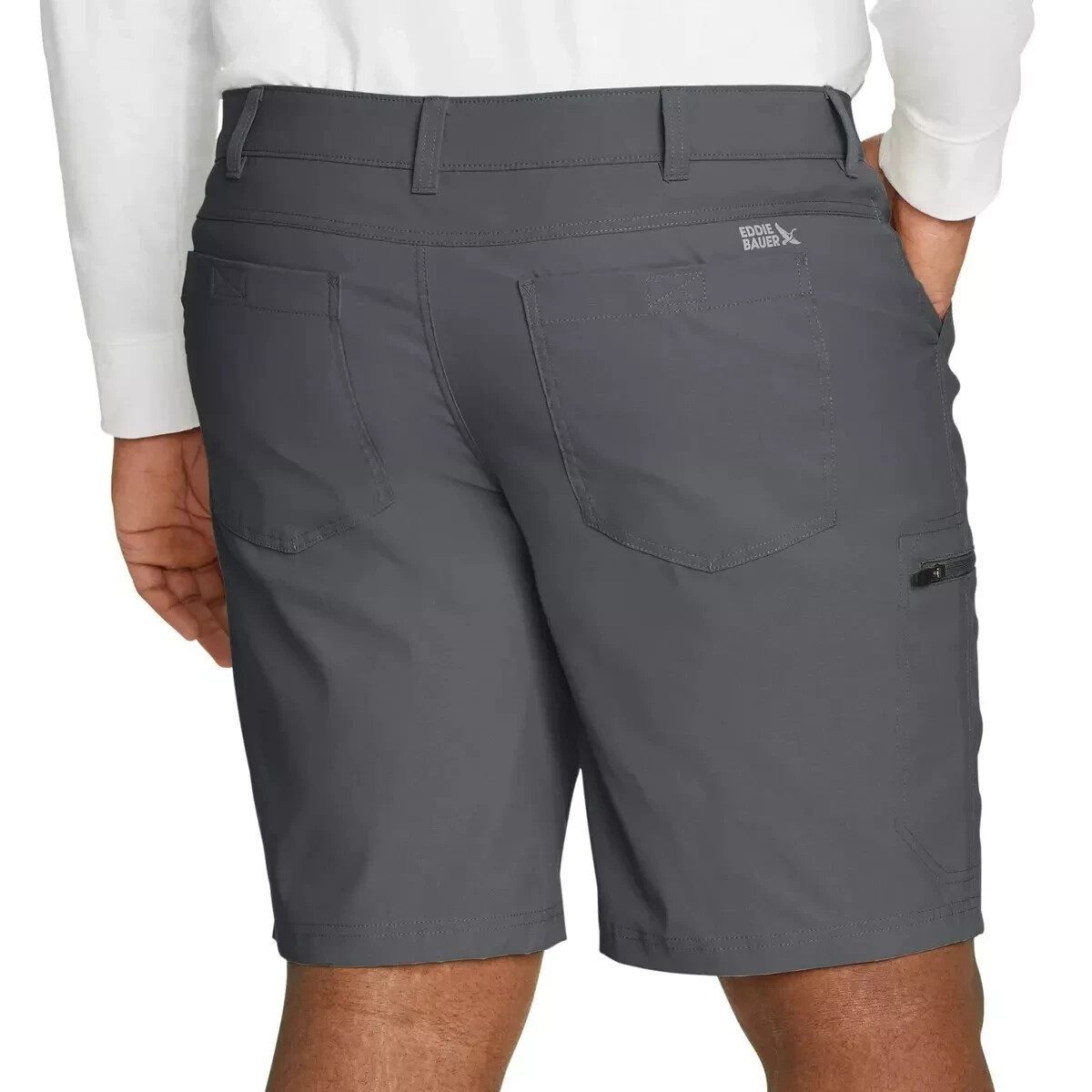 Eddie Bauer Men's Tech Shorts, Gray, Size 32 | eBay