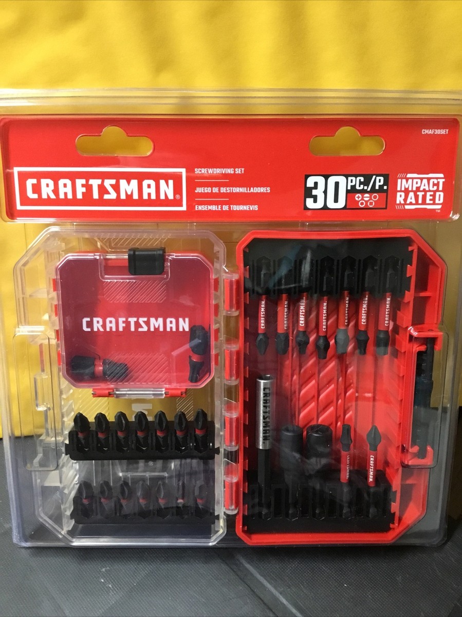 CRAFTSMAN IMPACT-RATED 29-Piece Impact Driver Bit Set CRAFTSMAN IMPACT-RATED 29-Piece Impact Driver Bit Set