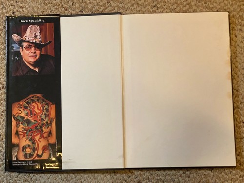 Huck Spaulding Tattooing A to Z 1991 Second Printing Hardcover Dust Jacket - Picture 10 of 21