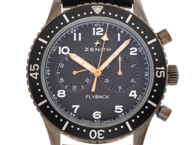 Zenith Pilot Chronometer Flyback Typ CP-2 Bronze Bj.2022 Box&Pap. Ungetragen
