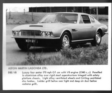 Aston Martin DBS V8 1969-1970 UK Market Press Photograph