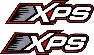 2 XPS OIL STICKER SKI-DOO Emblem SKIDOO DECAL LUB Bombardier BRP