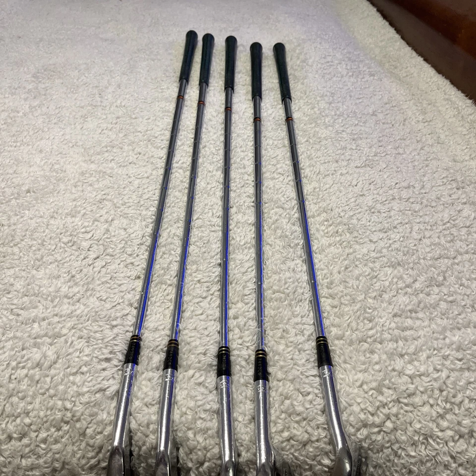 used vintage powerbilt Citation golf clubs 3,4,5 8 9 Iron Foto 4 de 4