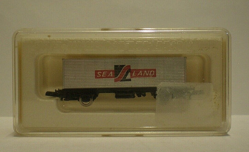 Vintage Märklin Mini-Club 8616 Spur Z See Land Containerwagen O.V.P. (BR3) | Zustand: Used