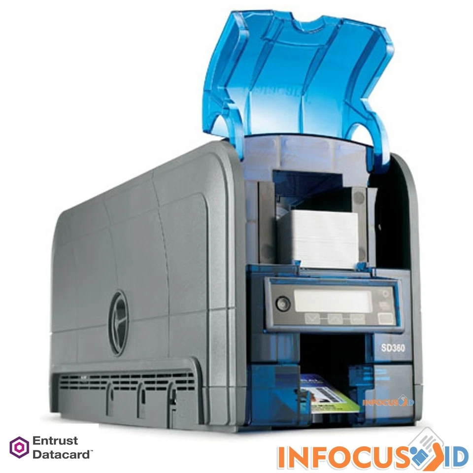Datacard SD360 Doppio Lato Id Scheda Distintivo Stampante Inc Iva, 1 Yr Garanzia - Immagine 4 di 4