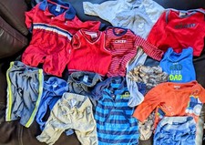 Lot of 16 Boys Clothes mostly Carter s, 6 month 6-9 months. Only 75 an item