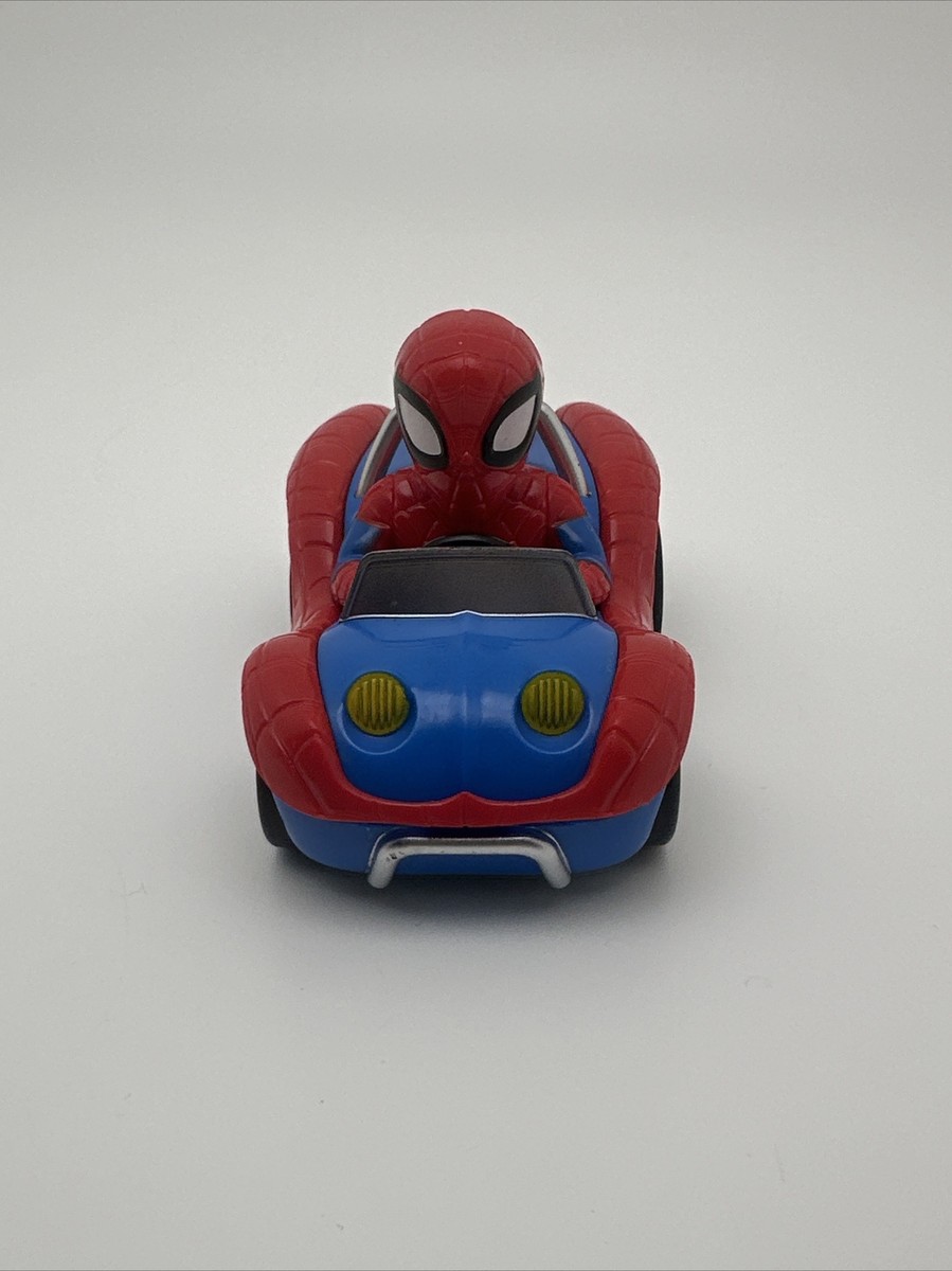 Car Toy Spiderman Pullback Action 2021 ,Marvel Jam'n Action Super
