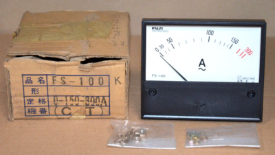Fuji FS-100 Ammeter NEU OVP