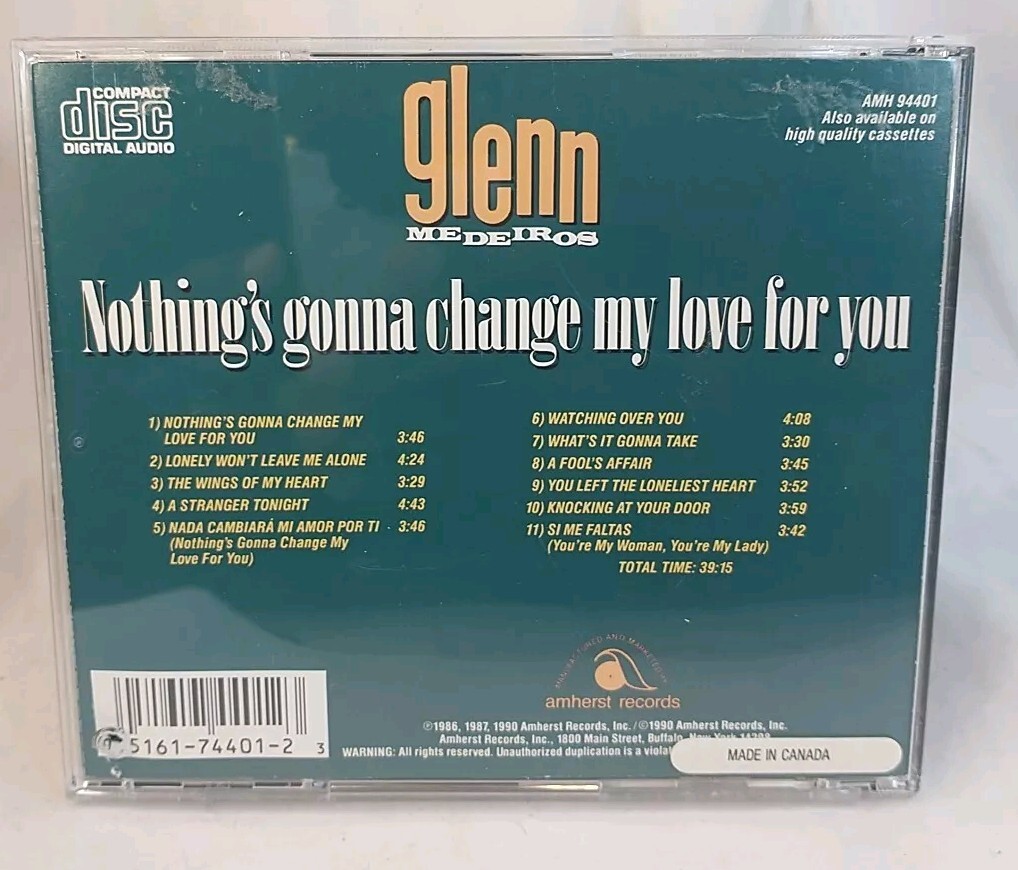 置物 Nothing's Gonna Change Nothing's Gonna Change My Love for You