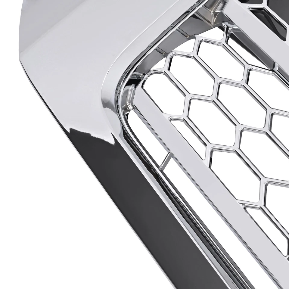 For Nissan Titan XD 2017-2019 Front Upper Grille Assembly Chrome Painted Grill - Image 4 of 4