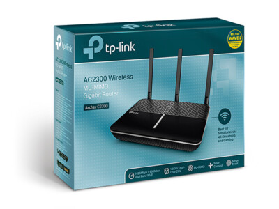 TP-Link C2300 AC2300 600/1625Mbps Wireless Router - Black