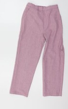Rosa Damenhose Polyestermischung Gr&ouml;&szlig;e 8 L22 in