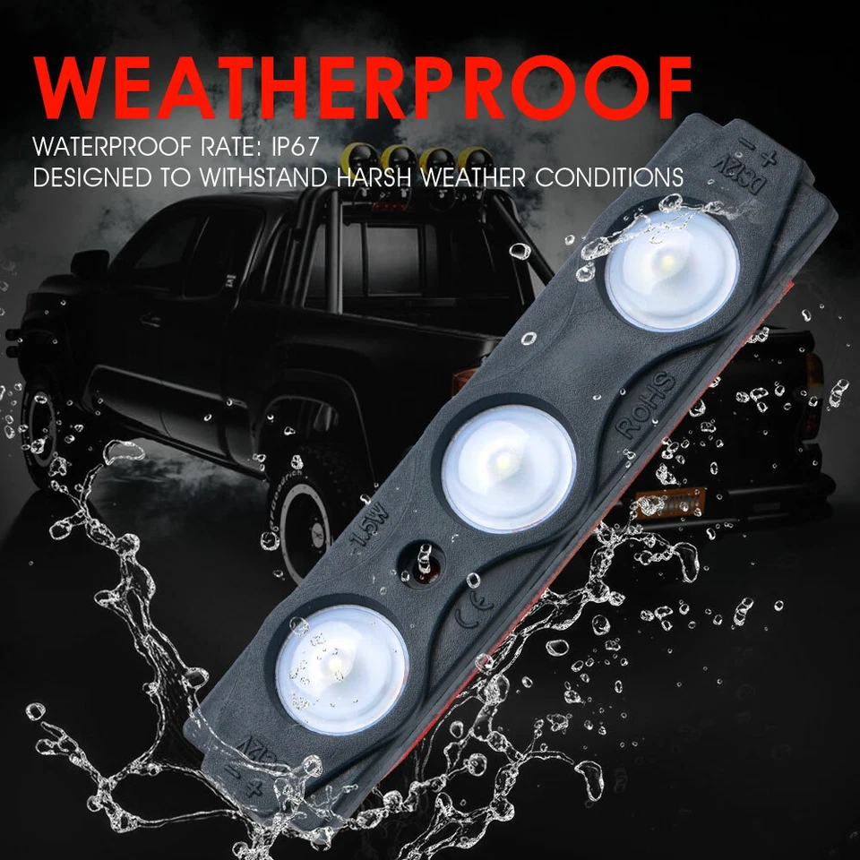 8 Pods LED Rock Lights Kit Underglow Car Truck Bed Lighting Neon Light Strips - Image 4 of 4