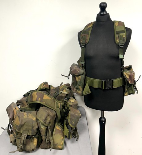 x3 British DPM Camouflage PLCE Webbing Rig Military Job Lot