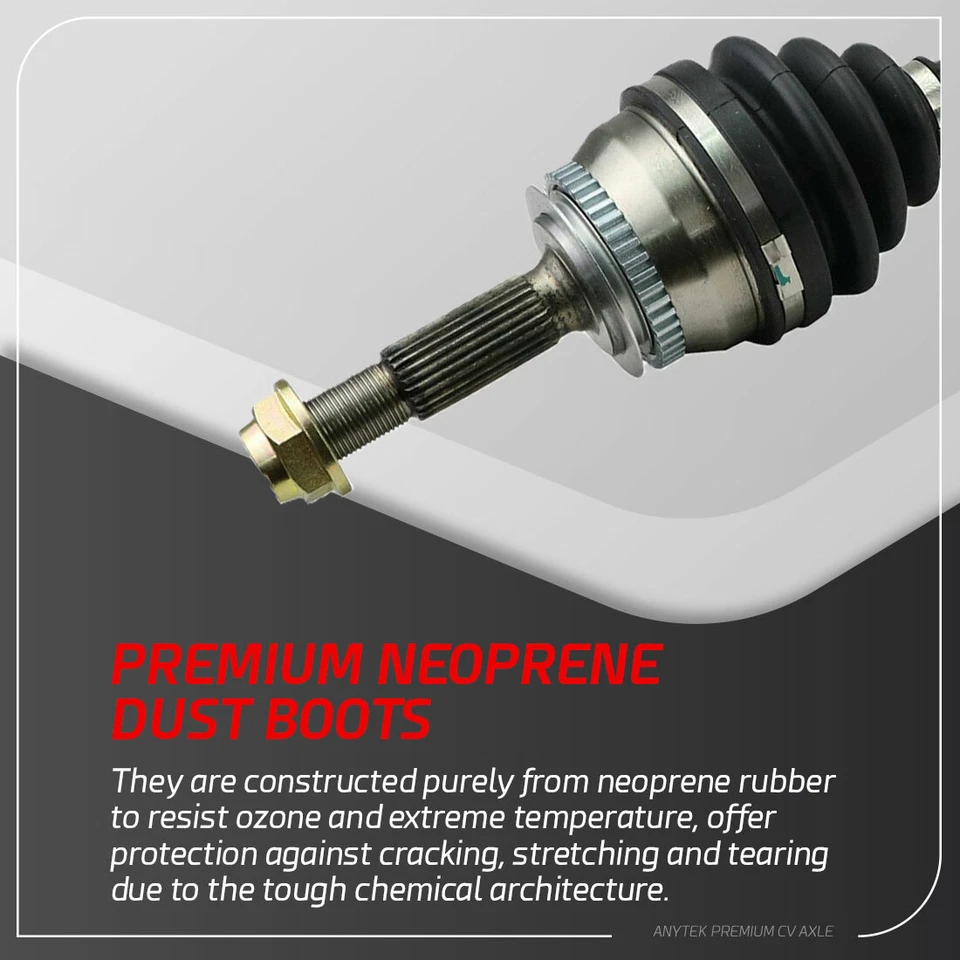 Eje delantero derecho CV para Hyundai Elantra 2001-2006 2005-2009 Kia Spectra manual Foto 3 de 4