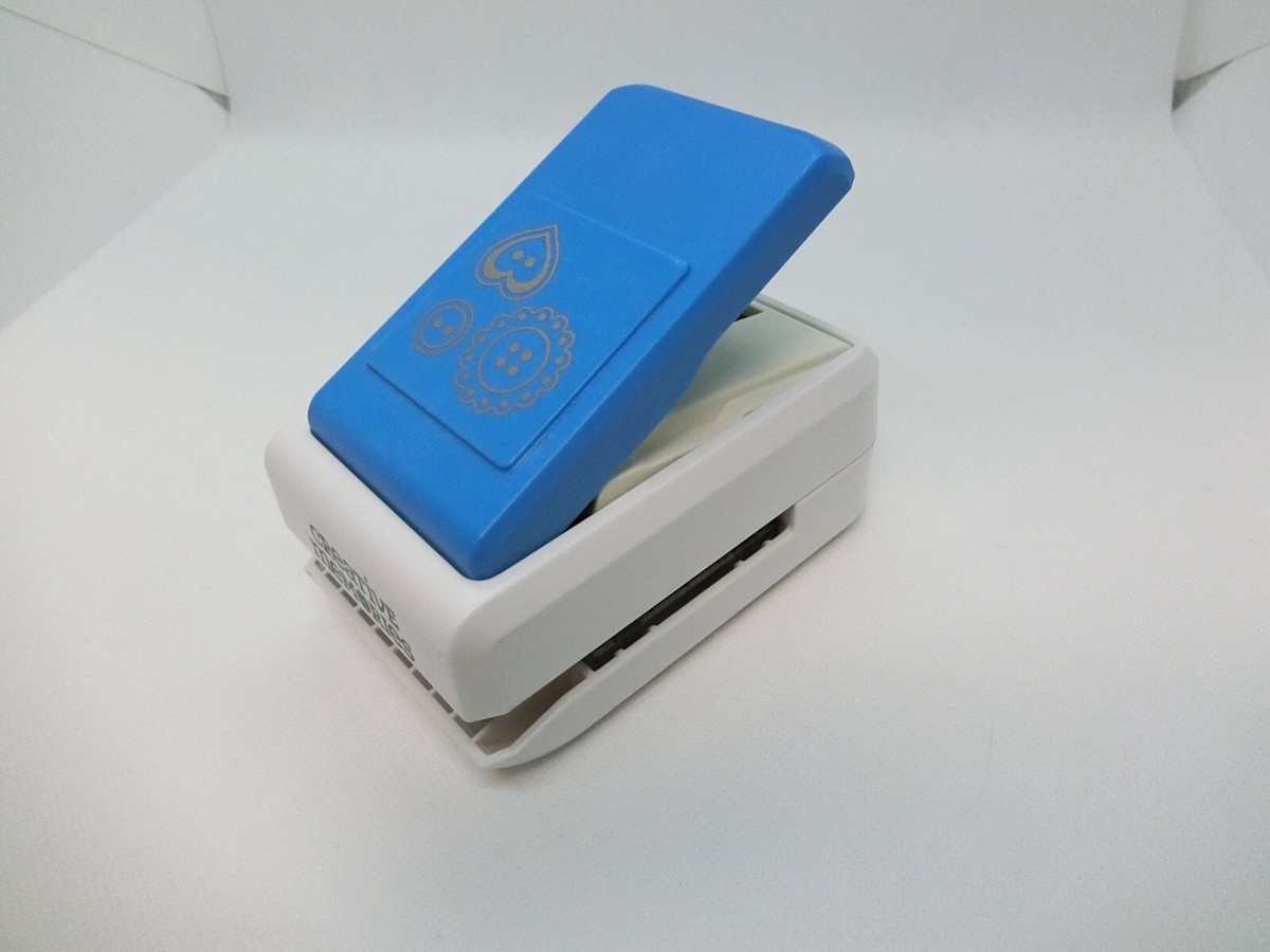 Creative Memories EMBOSSED BUTTON TRIO Paper Punch from Japan | eBay