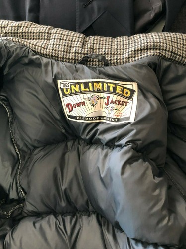Down Jacket Limited Series Houndstooth Chevignon Size XL like New - Picture 5 of 8