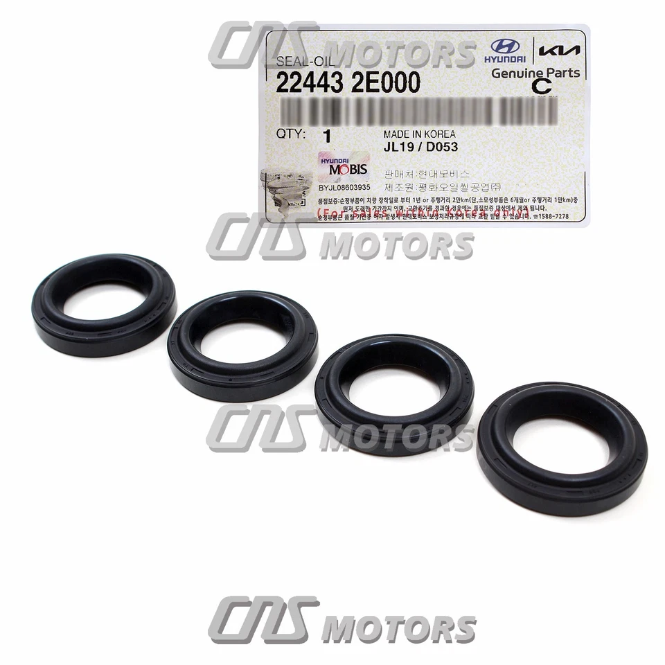 ✅GENUINE✅4PCs Valve Cover  Seal for Elantra Tucson Sonata Optima 224432E000 Foto 3 de 4