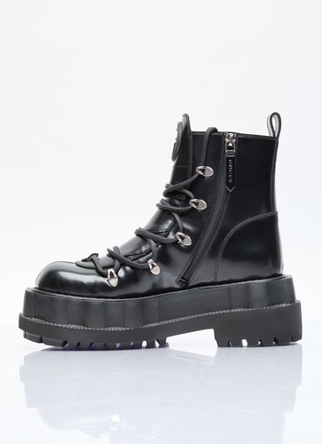 GUCCI Black Interlocking G Leather Maja Boots -BNWT- RRP$ 3,070 AUD - Picture 7 of 10