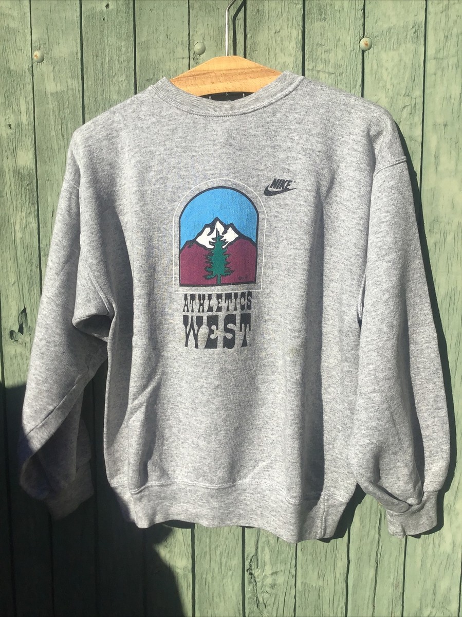 NIKE Vintage Sweatshirt/ Jumper Athletics West 1977