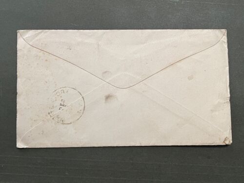 1898 AURORA SOUTH DAKOTA FANCY CANCEL! +WHITE STORE NY DPO (CHENANGO 1822-1894)! - Picture 2 of 4