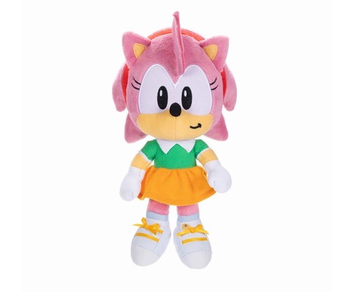 SONIC 3 THE HEDGEHOG SOFT PLUSH 9" JAKKS SHADOW TAILS AMY 2025 SEGA LICENSED TOY - Picture 33 of 37
