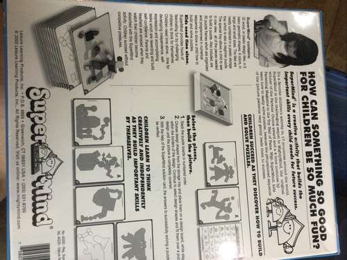 SUPERMIND Educational Toy Tangram Puzzles Shapes Parent's Teacher's Choice Award - Picture 2 of 3