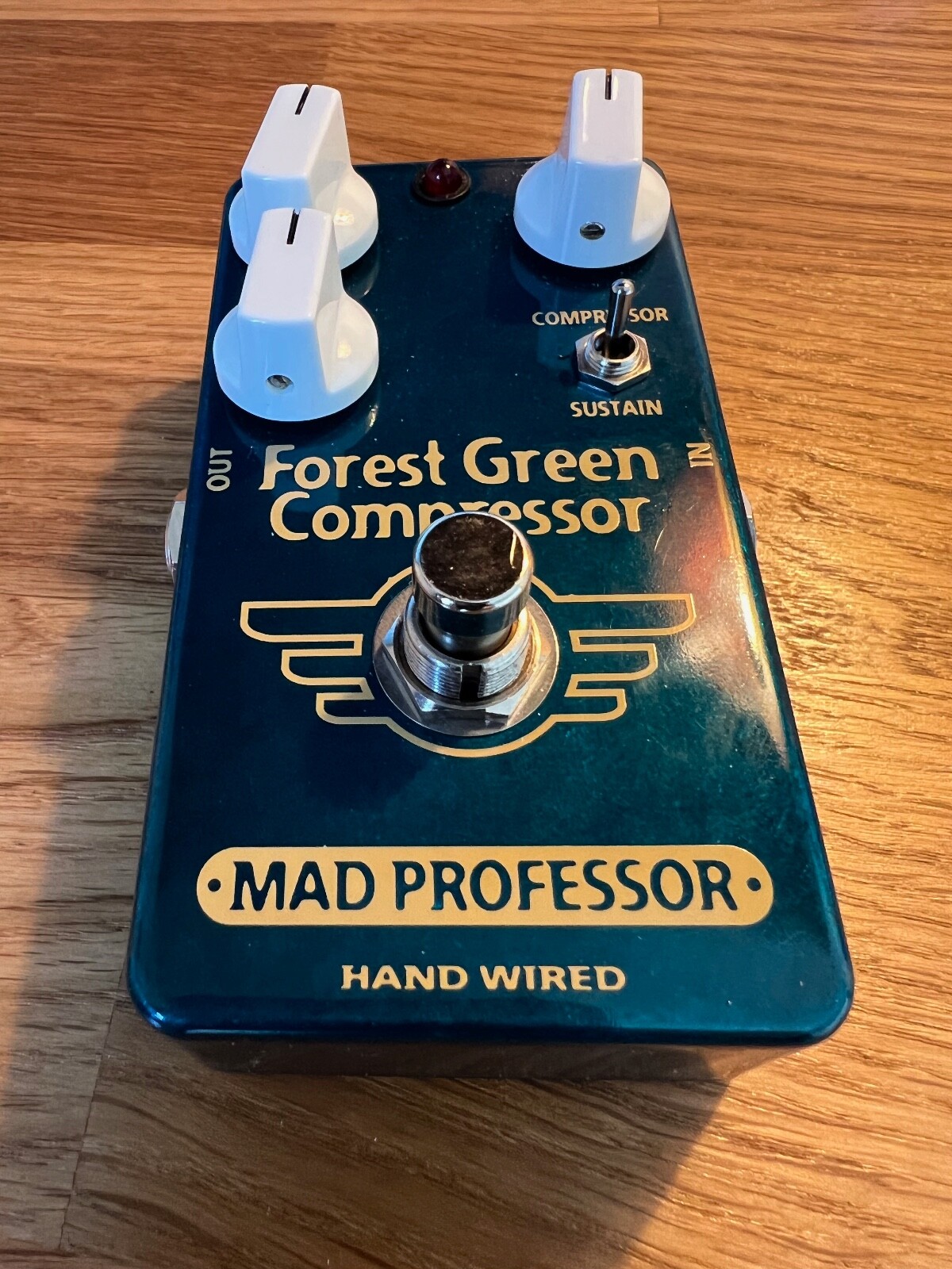 Mad Professor Forest Green Compressor HW Handwired Discontin. collect.  E-Guitar