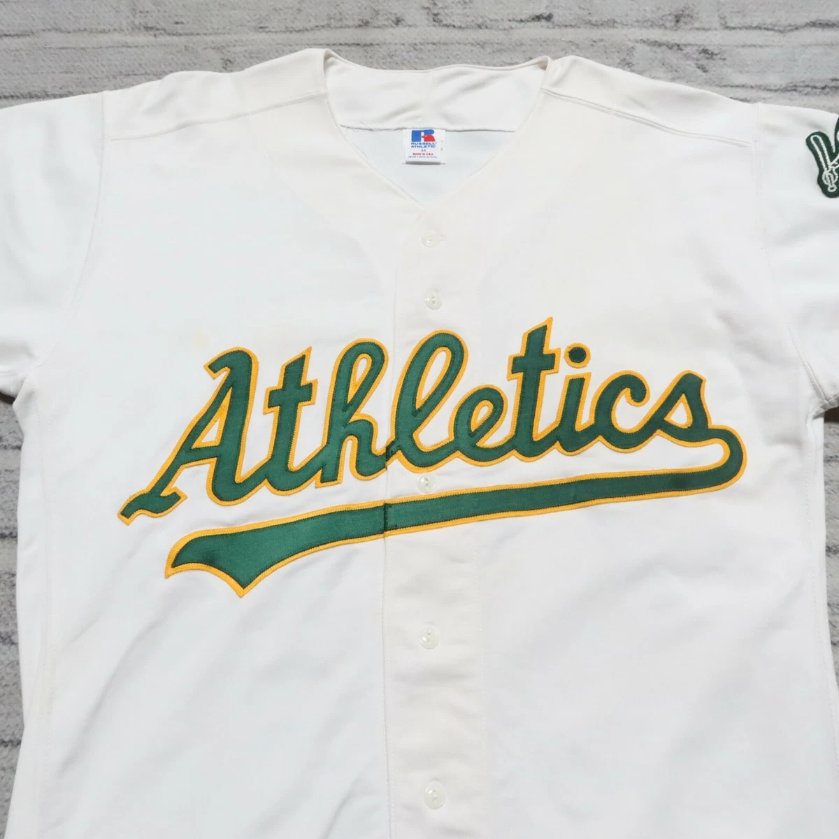 El jersey edicion futbol de los Oakland Athletics MLB insipirada