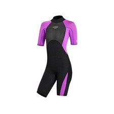 Mens Wetsuit Women Adult Shorty 2MM Neoprene Wet Suit Diving Scuba Surfing Su...