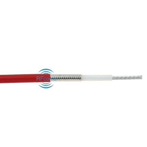 RF 141-17 Semi flexible Coaxial Cable RG402 MF402 .141'' 17ohm Ohm Coax Cable 1M - Foto 3 di 6