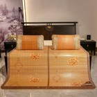 Luxury Nature Cool Bamboo Mat Super Cool Printed Bamboo Mat Bed Cover Flat Sheet