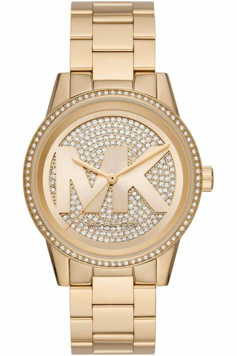 超美品 【MICHAEL KORS】 Michael Kors Women's Ritz Quartz Gold Watch MK6862 NIB | eBay