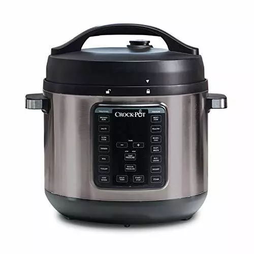 Crock Pot 8 Quart Multi Use XL Express Crock Programmable Slow
