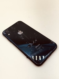 Original iPhone XR Gehäuse Rahmen Glas Akkudeckel Mit Teilen Schwarz