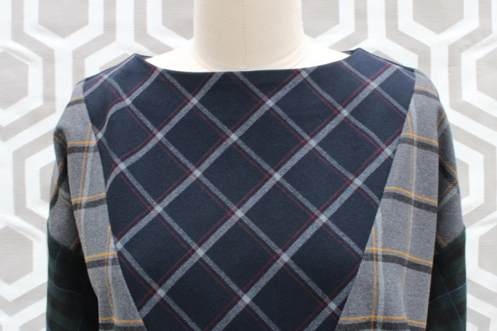 NUEVO CON ETIQUETAS Boy by Band of Outsiders Sudadera Top de Franela a Cuadros Mixta 3 FR 40 IT 44 Foto 2 de 4