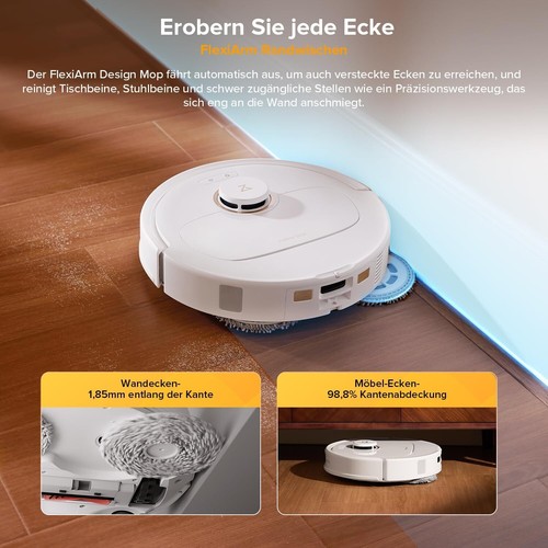 roborock Qrevo 5AE Saugroboter mit Wischfunktion,Zero-Tangle System,12000Pa - Bild 4 von 9